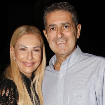 Τίνα Μεσσαροπούλου και Γιώργος Μυλωνάκης