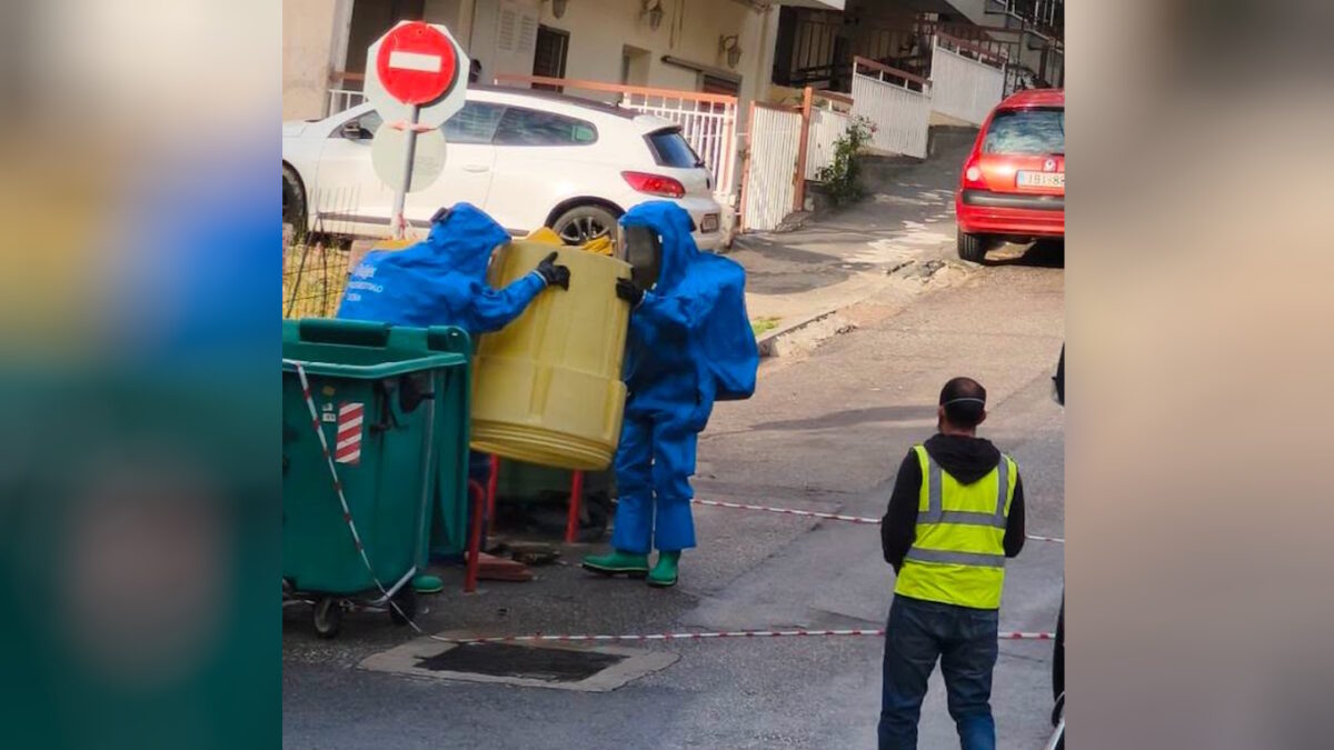 Φωτογραφία από Facebook: Σωματείο Εργαζομένων Δήμου Αγίου Δημητρίου