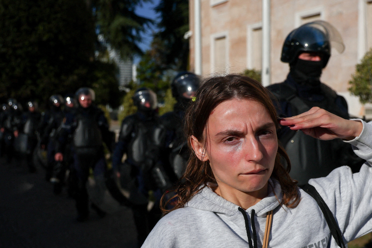 Διαδηλώσεις στην Αλβανία