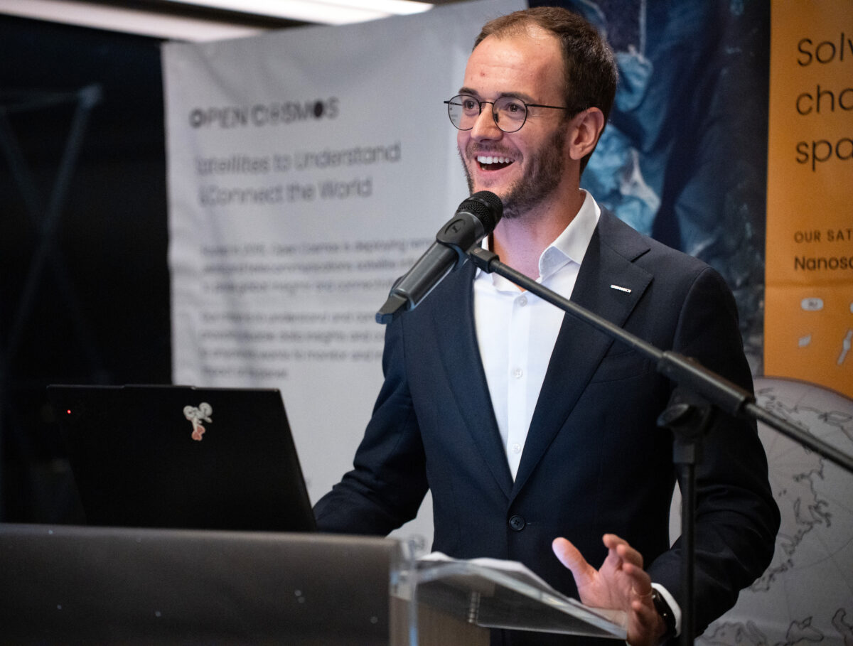 Ο Aleix Megias Homar, Co Founder και Chief Operating Officer της Open Cosmos