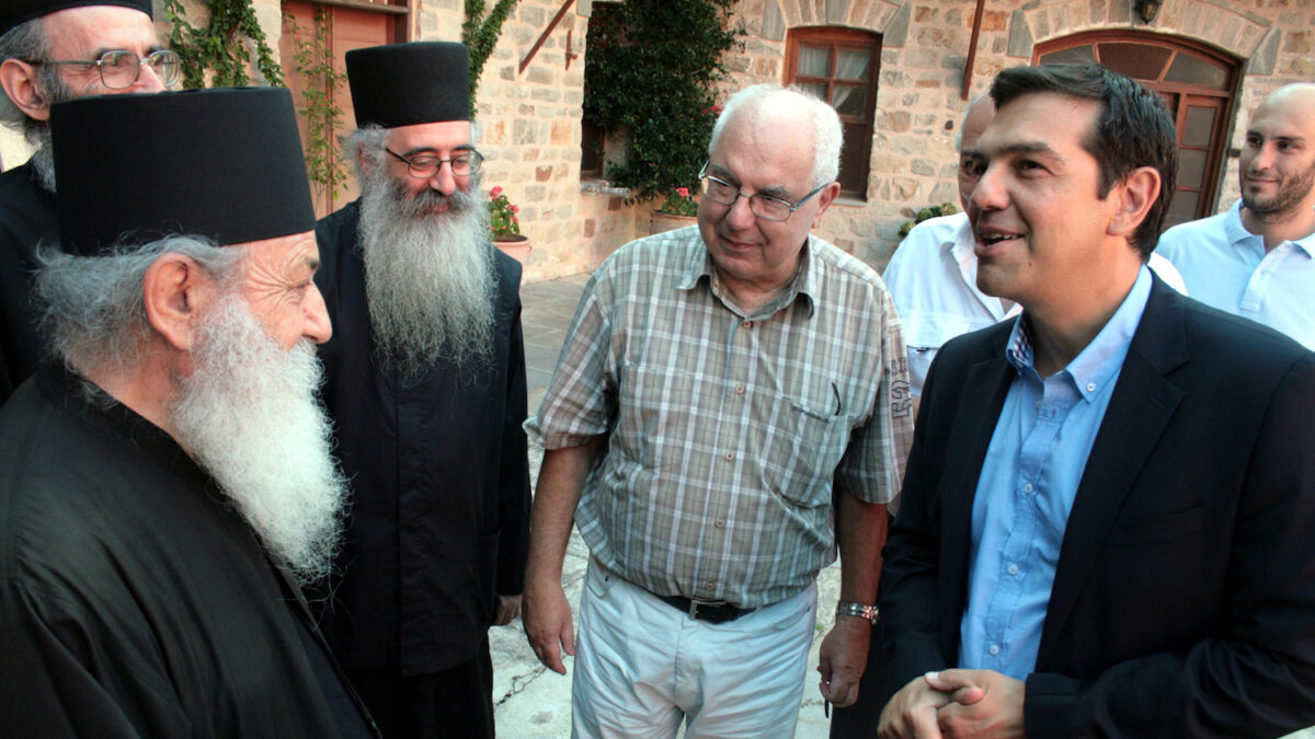 Τσίπρας, Άγιο Όρος