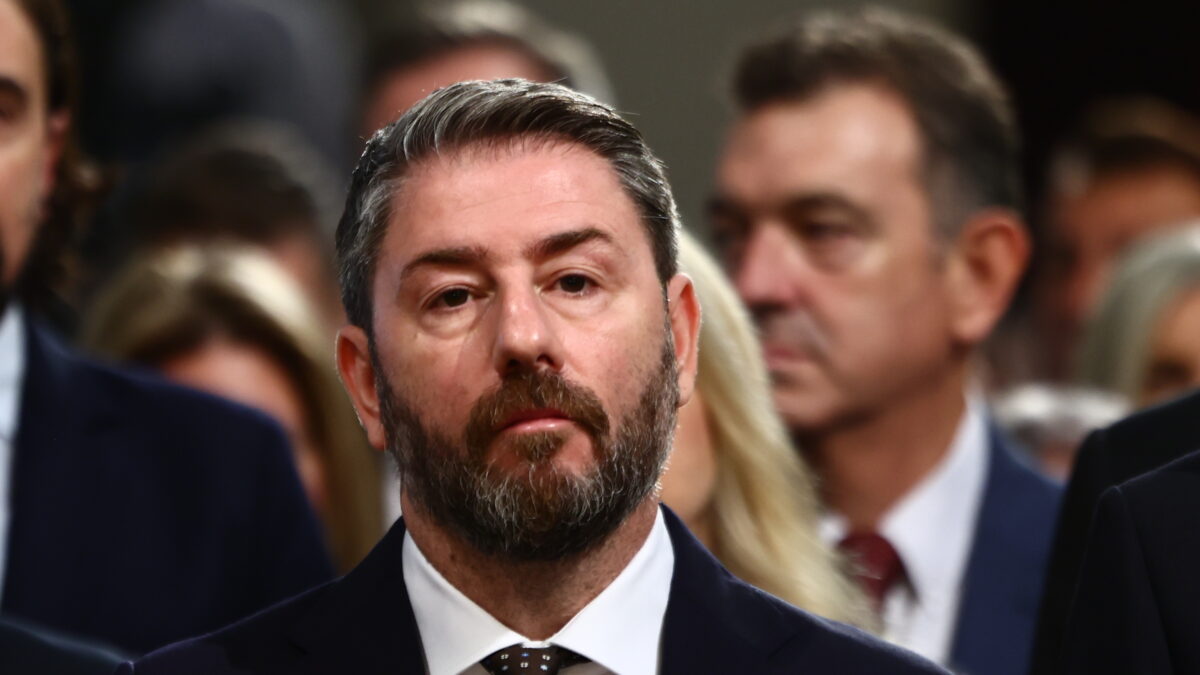 O Νίκος Ανδρουλάκης (ΡΑΦΑΗΛ ΓΕΩΡΓΙΑΔΗΣ / EUROKINISSI)