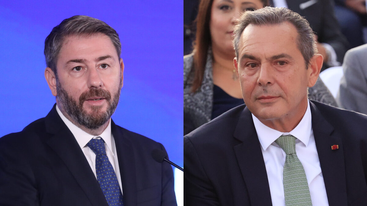 Νίκος Ανδρουλάκης και Πάνος Καμμένος