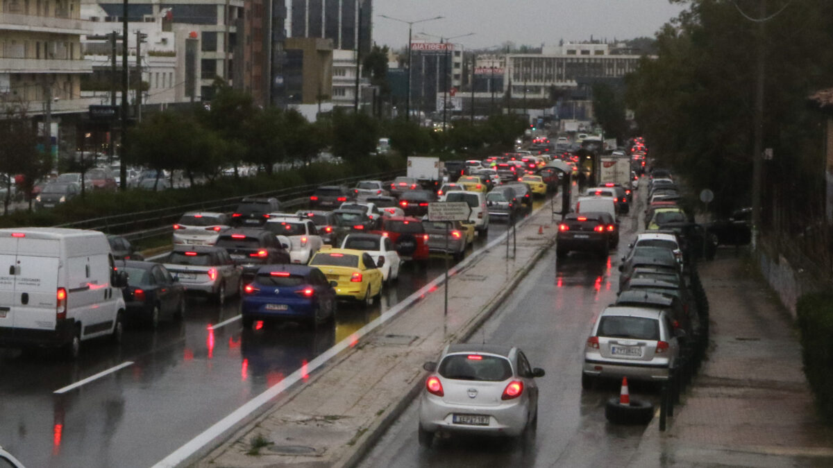 Μποτιλιάρισμα στην Αθήνα