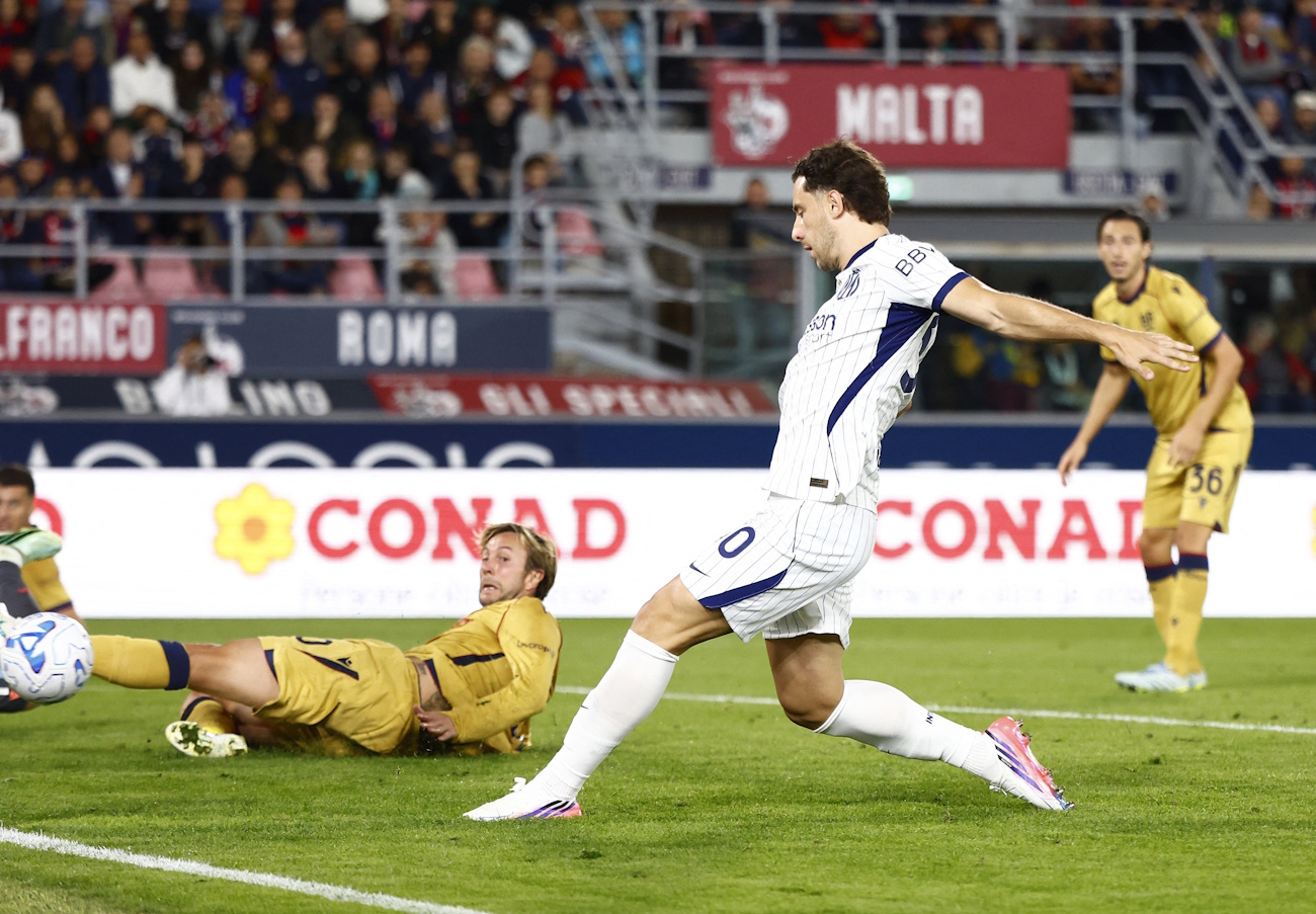 Μπολόνια – Ίντερ 1-3: Με ανατροπή και Κάρλος Αουγκούστο το πέρασμα των «νερατζούρι» από το «Νταλ’ Αρα»