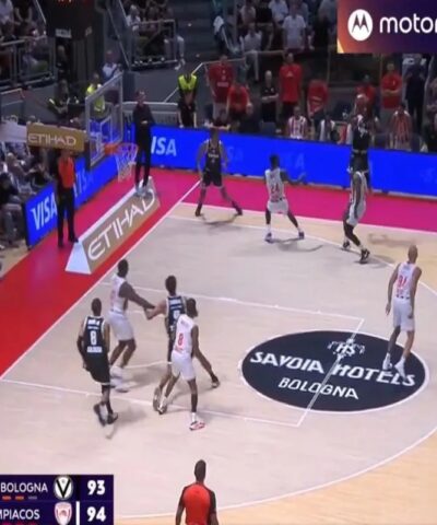 Βίρτους Μπολόνια – Ολυμπιακός: Το buzzer beater τρίποντο του Καρ που χάρισε τη νίκη στους Ιταλούς