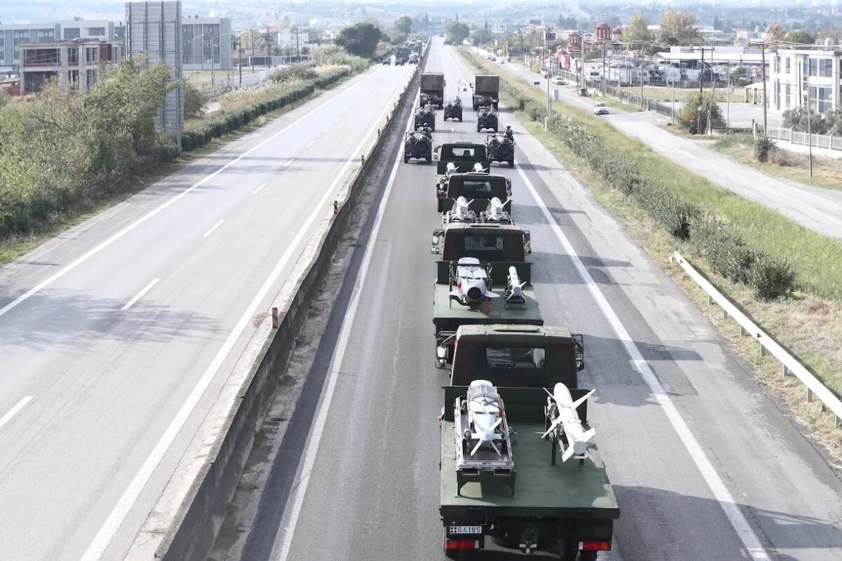 Δοκιμαστική στρατιωτική παρέλαση στη Θεσσαλονίκη την Πέμπτη 22 Οκτωβρίου 2026