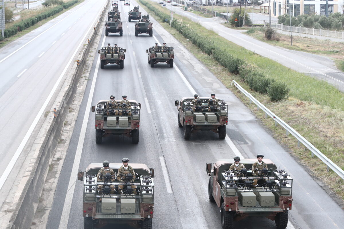 Θεσσαλονίκη: Πρόβα τζενεράλε για την παρέλαση της 28ης Οκτωβρίου - Η «Ασπίδα του Αχιλλέα» και η «Σφενδόνη του Δαβίδ»