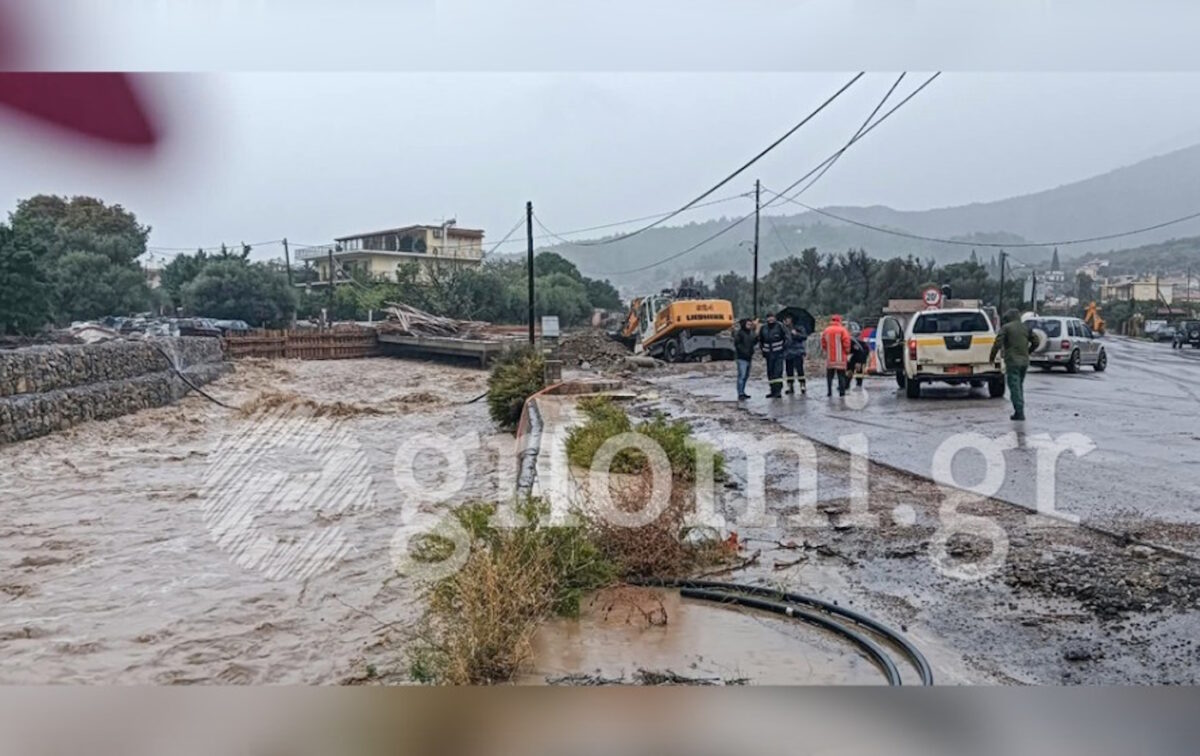 Κακοκαιρία στην Εύβοια