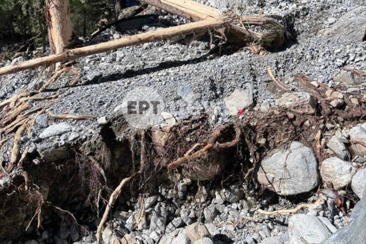 Απεγκλωβίστηκαν οι 8 εργαζόμενοι από το φαράγγι της Σαμαριάς