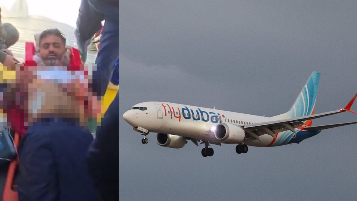 Flydubai: Συγκλονιστικά πλάνα μετά την πτήση «θρίλερ» στη Σαουδική Αραβία - Έβγαζαν με φορεία τους επιβάτες, «σκοτώστε με» φώναζε ο συγκυβερνήτης