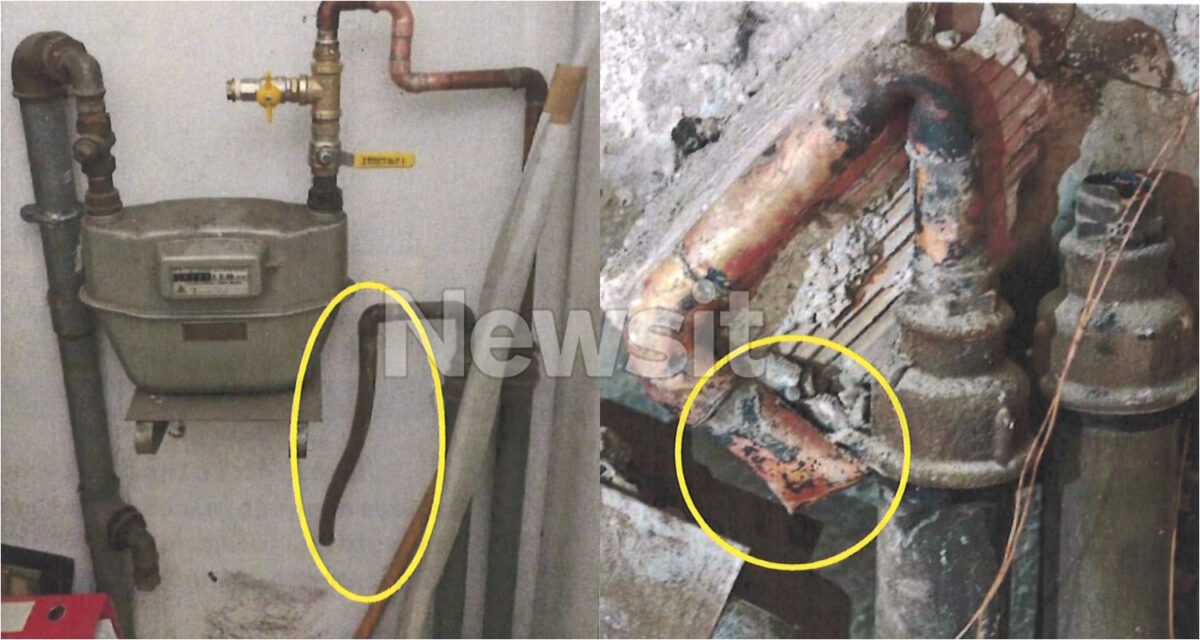 Οι κομμένοι σωλήνες στην Πλάκα