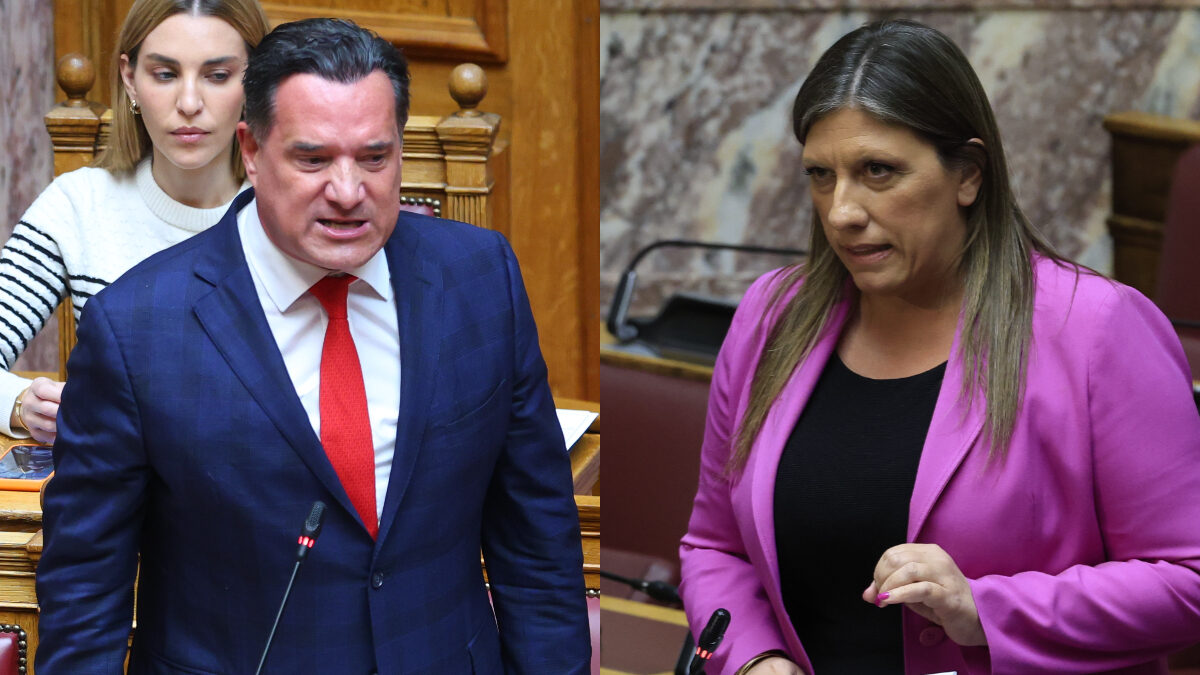 Άδωνις Γεωργιάδης και Ζωή Κωνσταντοπούλου