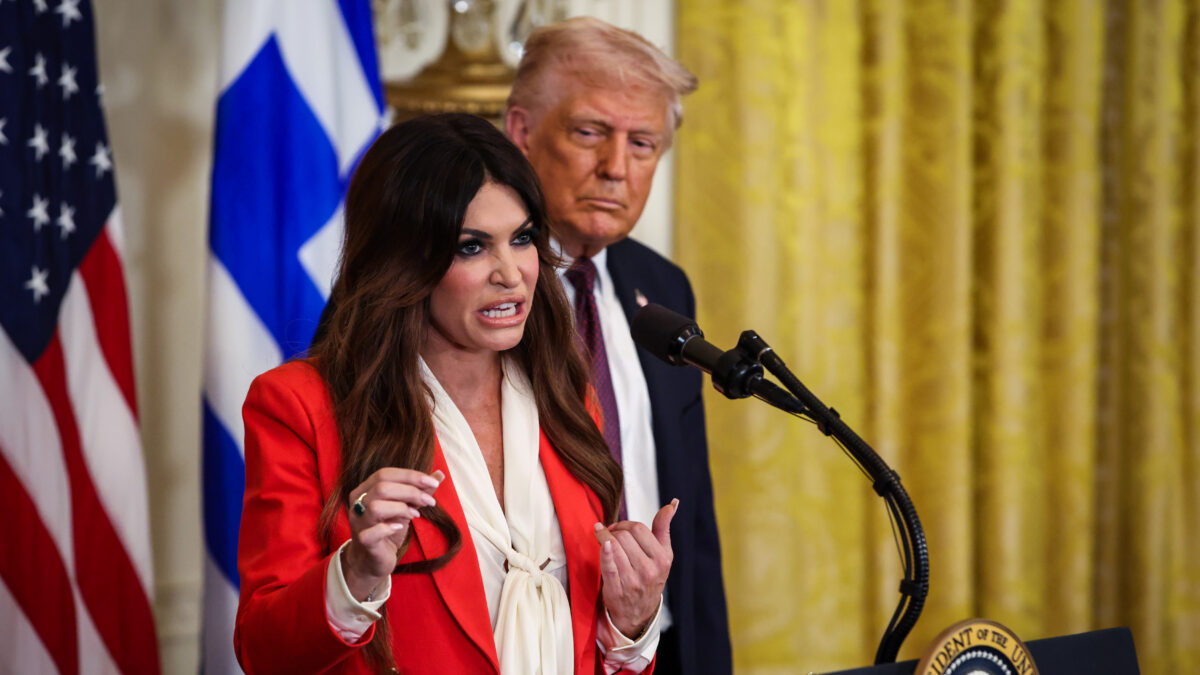 Kimberly Guilfoyle και Trump