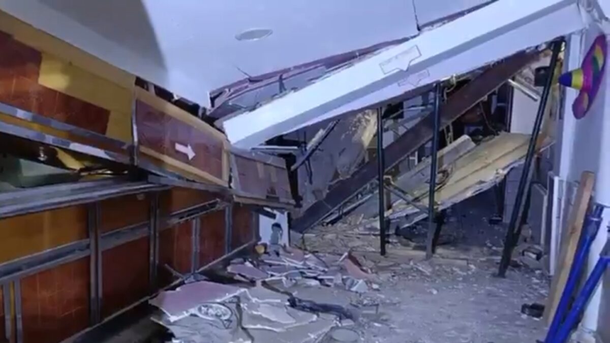Ισπανία: Υποχώρησε πάτωμα και κατάρρευσε οροφή σε μπαρ γεμάτο κόσμο – 11 οι τραυματίες, δείτε βίντεο από τα συντρίμμια
