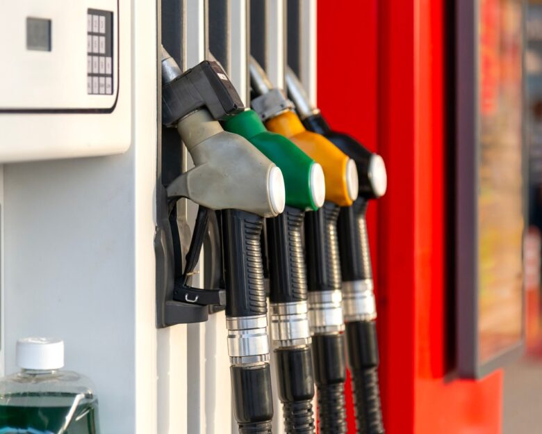 Auto refueling. Fuel the car. Economic crisis. Gasoline prices. Diesel fuel