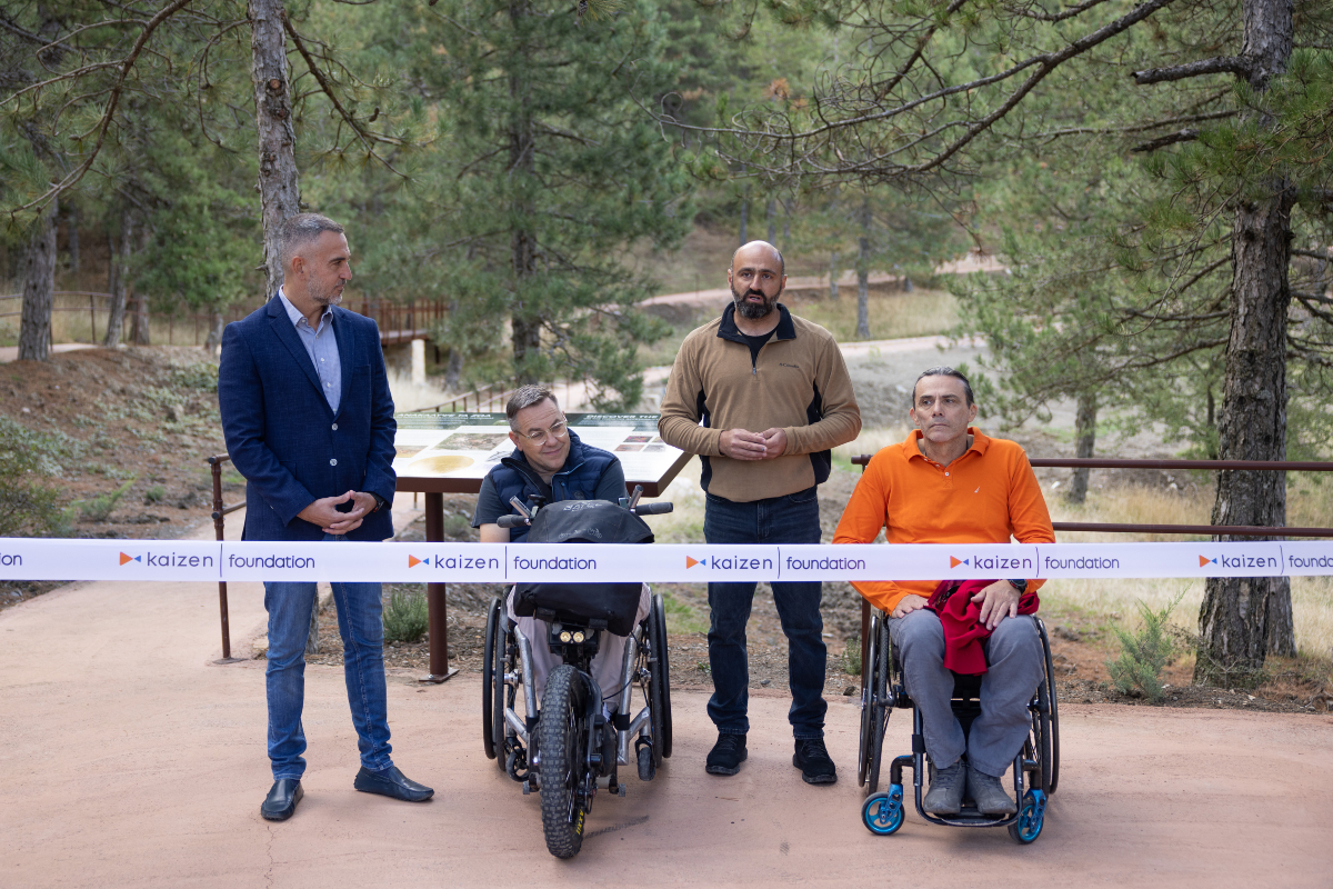 Το Kaizen Foundation εγκαινιάζει το πρώτο Μονοπάτι Προσβασιμότητας σε Εθνικό Δρυμό της χώρας