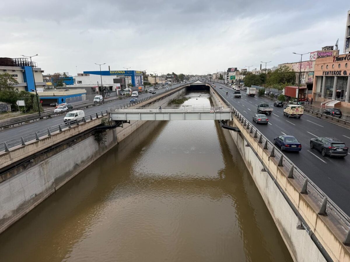 Κακοκαιρία: Σε επιφυλακή οι αρχές για το ενδεχόμενο υπερχείλισης του Κηφισού