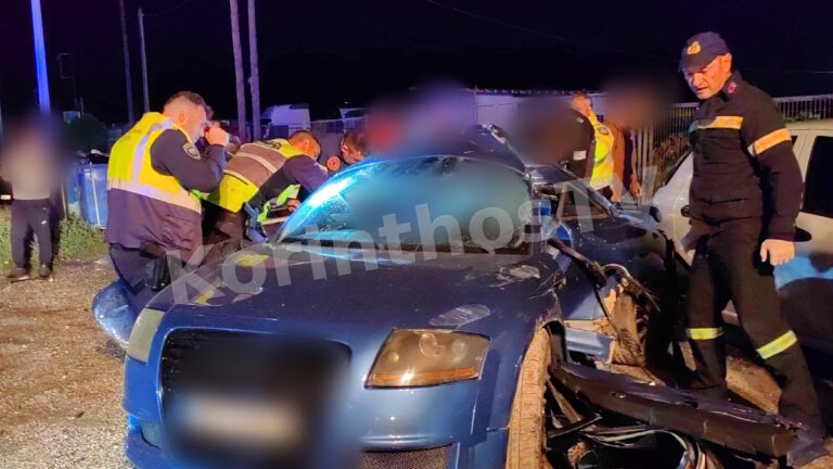 Σοβαρό τροχαίο με εγκλωβισμένους στο Δέλτα Κορίνθου