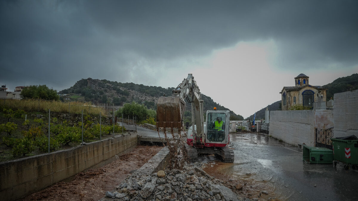Κακοκαιρία στην Κρήτη