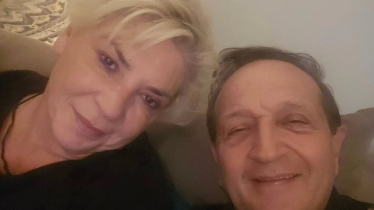 Δήμητρα Λιάνη Παπανδρέου και Σπύρος Μπιμπίλας