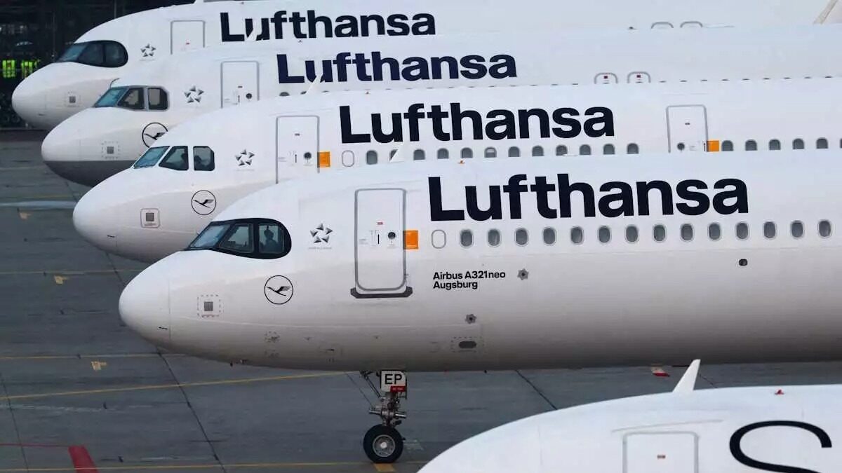 Αεροπλάνα της Lufthansa