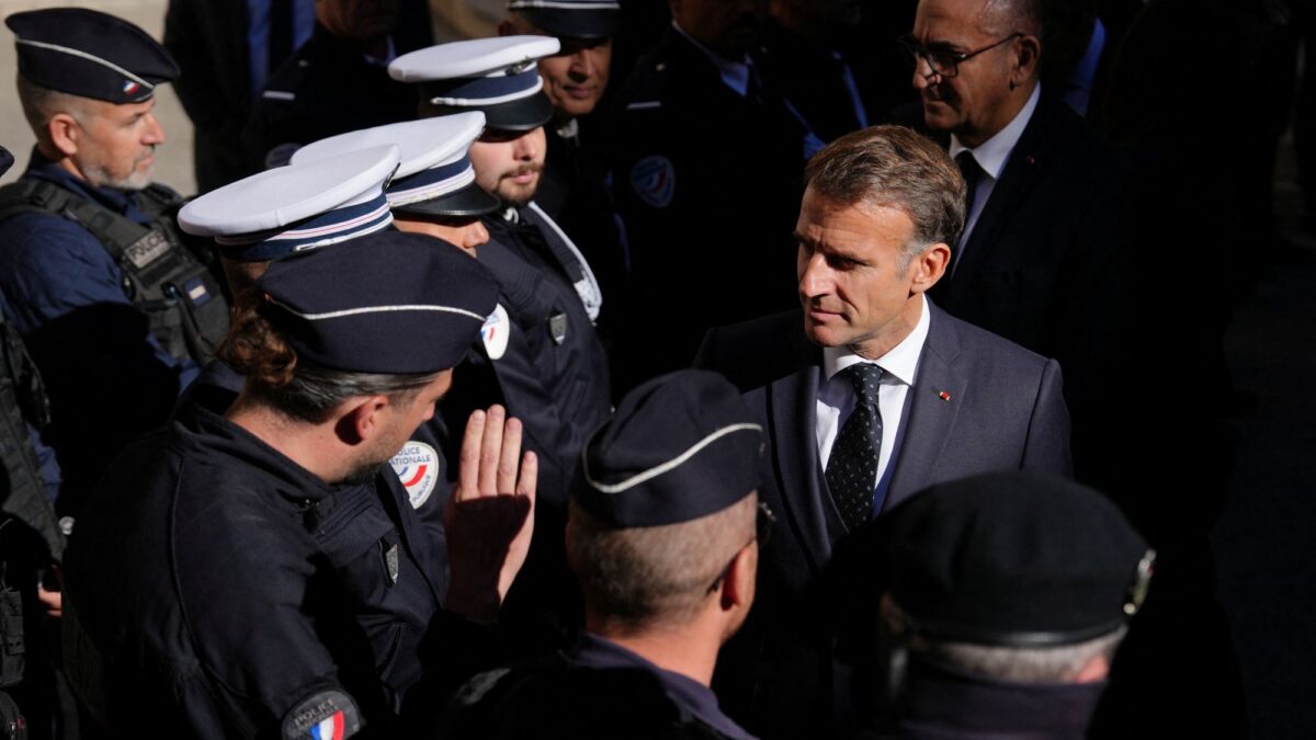 Ο Μακρόν στη Μασσαλία