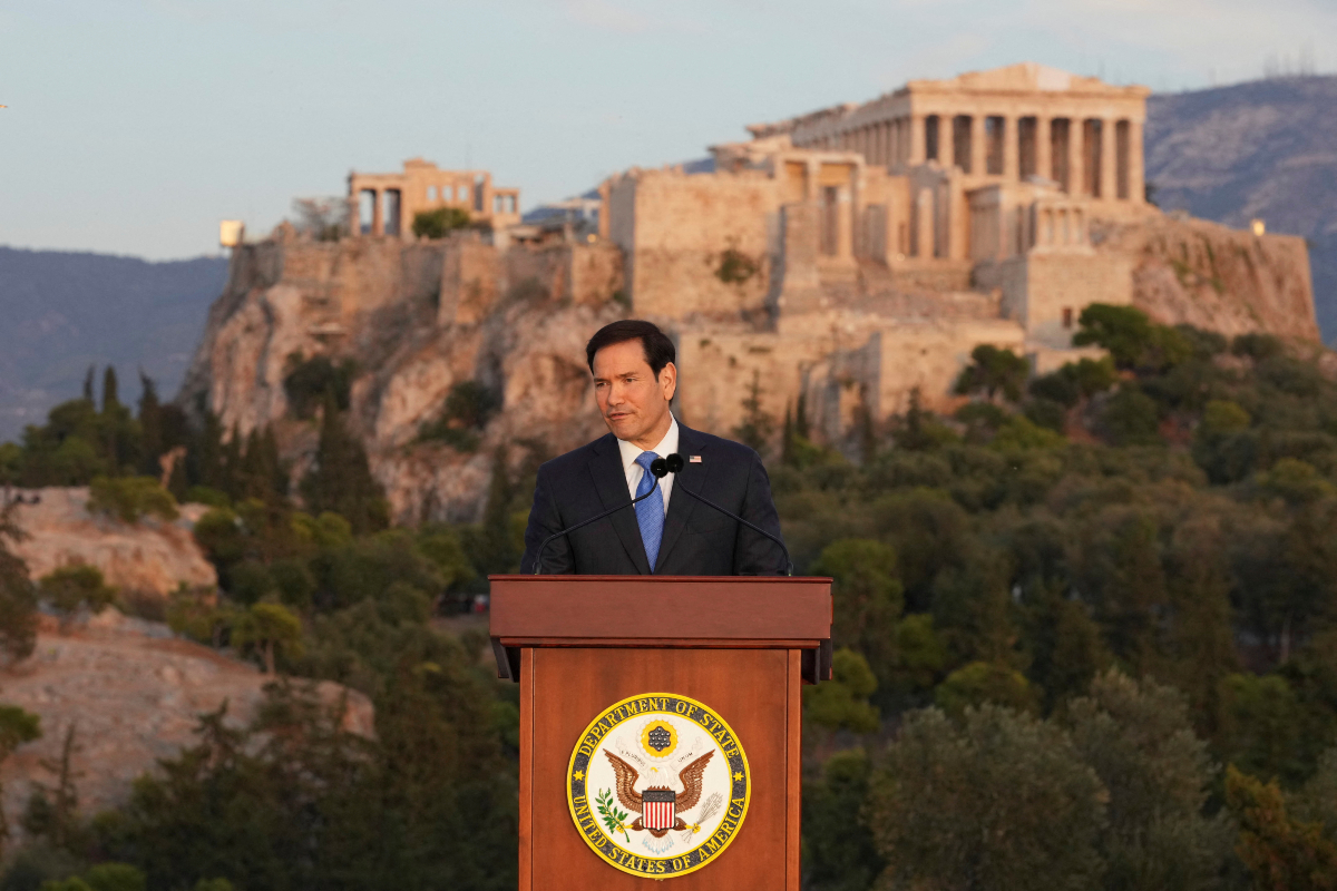 Διεθνές ενδιαφέρον για την ομιλία του Μάρκο Ρούμπιο από την Πνύκα: Τη μετέδωσαν live BBC και Fox News – «Αναντικατάστατος φίλος για τις ΗΠΑ η Ελλάδα»