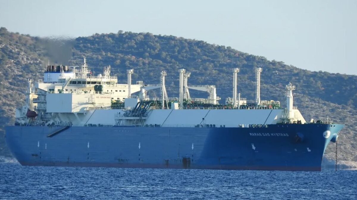 Το δεξαμενόπλοιο Marine Gas Mystras