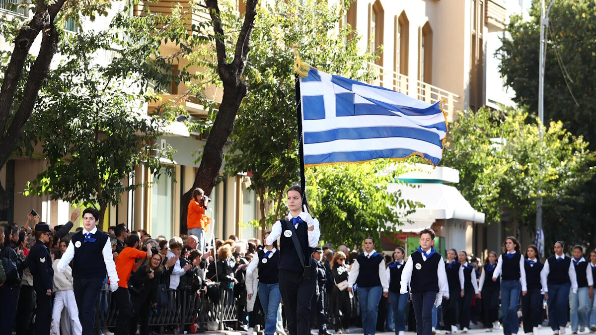 Μαθητική παρέλαση στη Θεσσαλονίκη