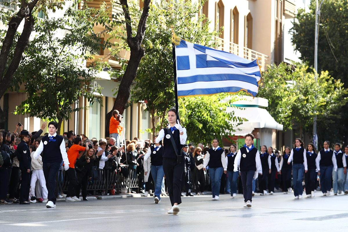 Μαθητική παρέλαση στη Θεσσαλονίκη