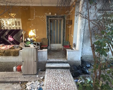 Το σπίτι της 89χρονης στο Μενίδι