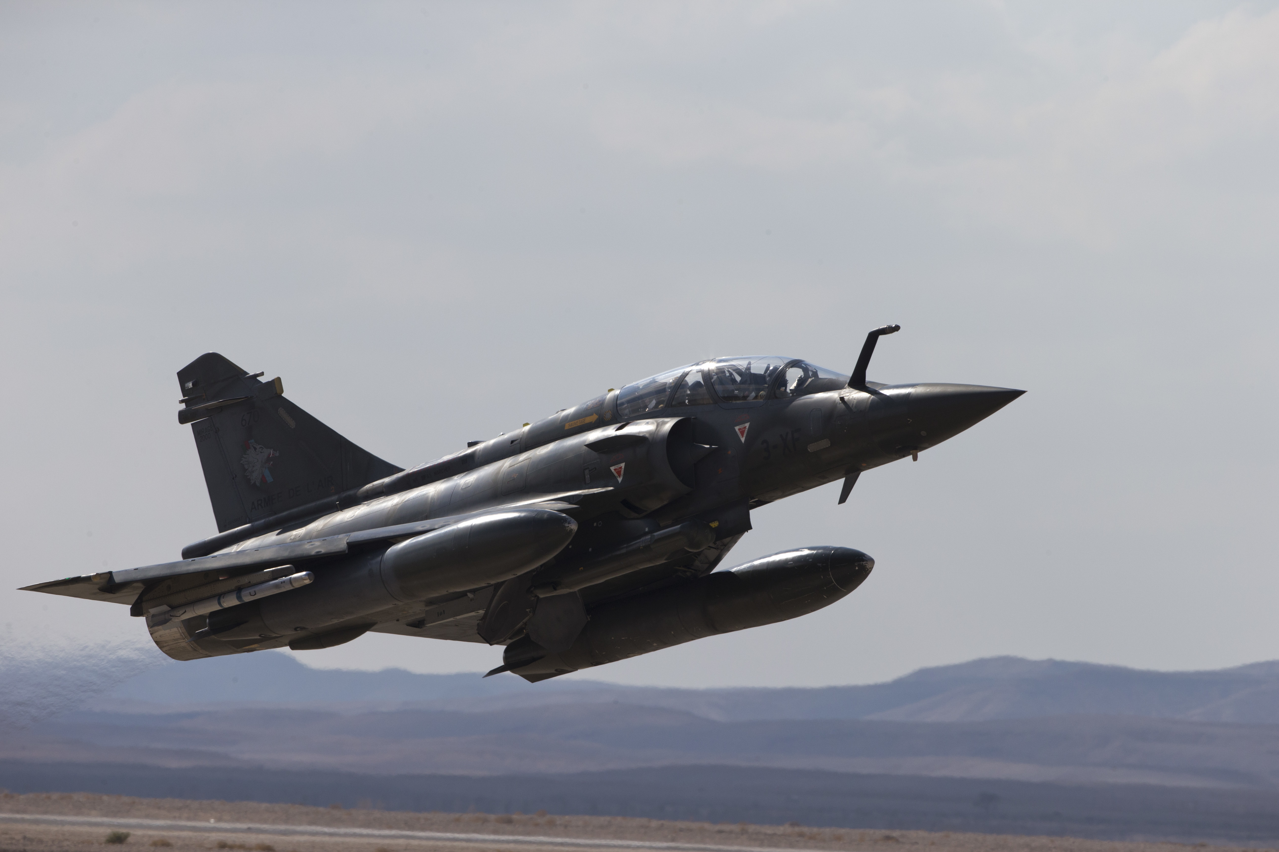 Γαλλία: Συνετρίβη μαχητικό mirage 2000D, νεκρός ο ένας πιλότος