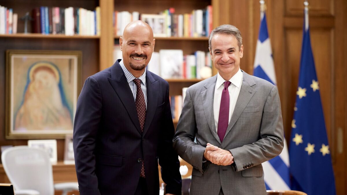 Κυριάκος Μητσοτάκης και Δημήτρης Σκουλός
