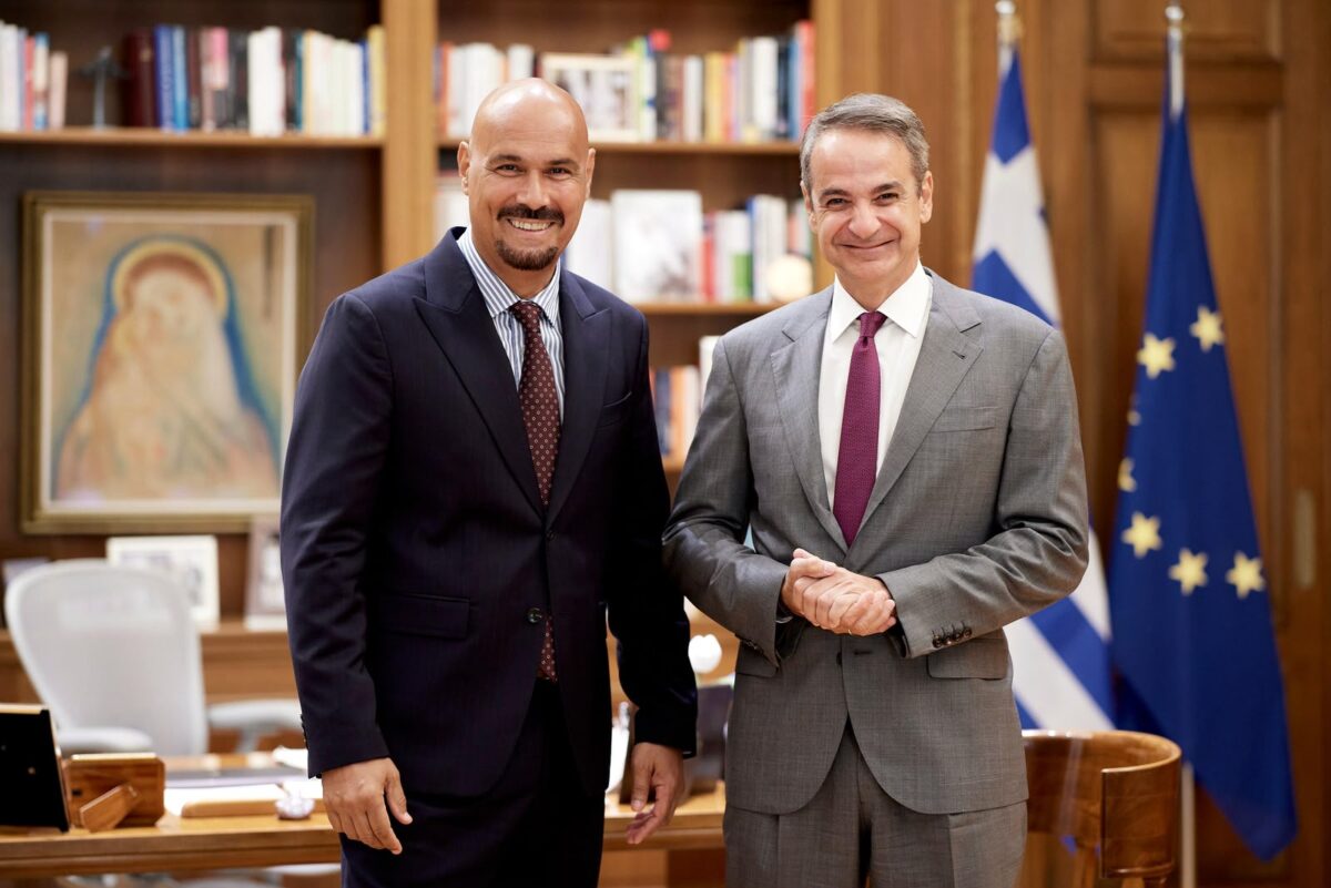 Κυριάκος Μητσοτάκης και Δημήτρης Σκουλός