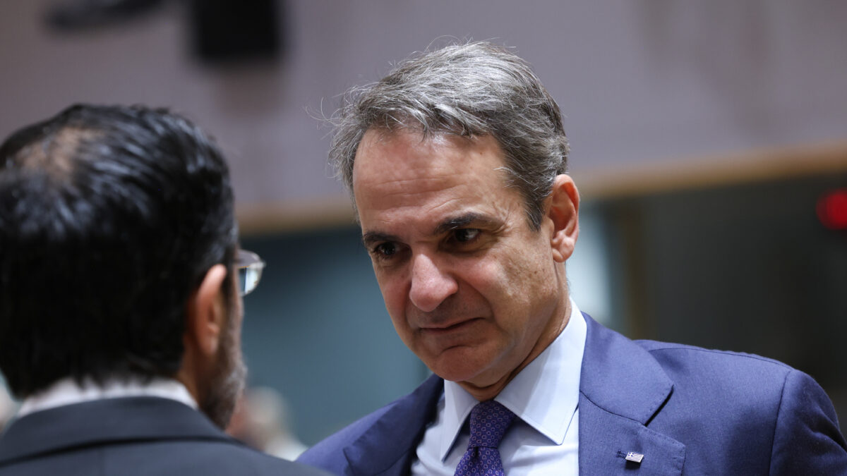 O Κυριάκος Μητσοτάκης