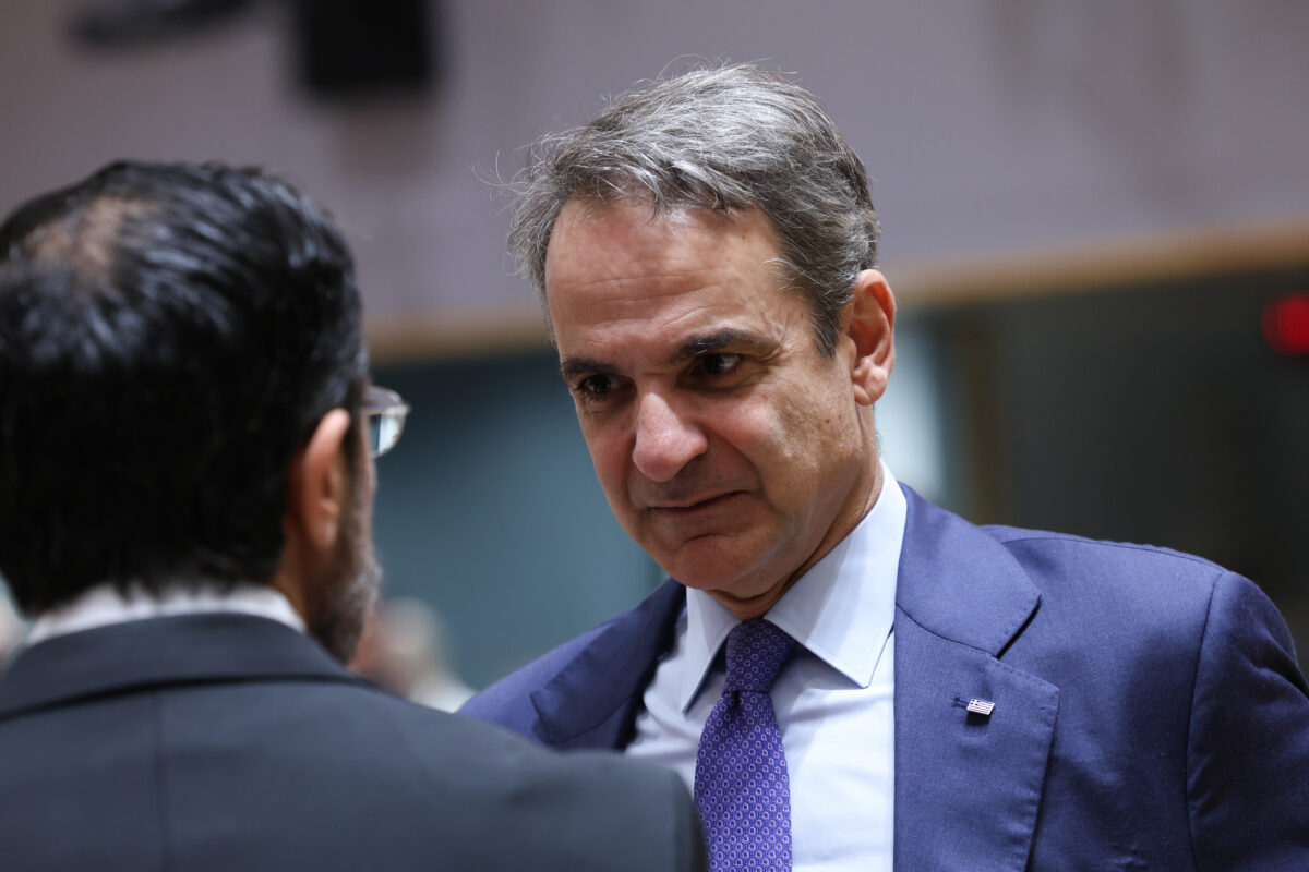 O Κυριάκος Μητσοτάκης
