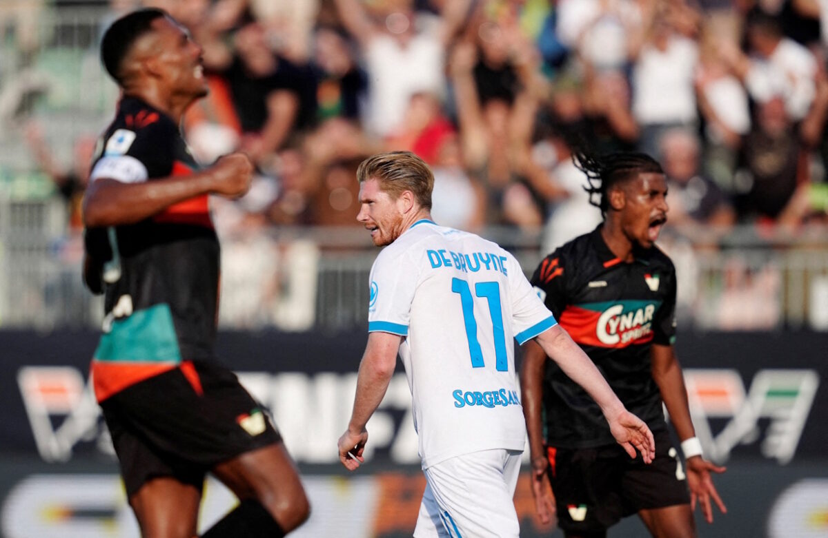 Βενέτσια - Νάπολι 1-0: Η ουραγός της Serie A σόκαρε τους «παρτενοπέι», μοιραίος ο Ντε Μπρόινε