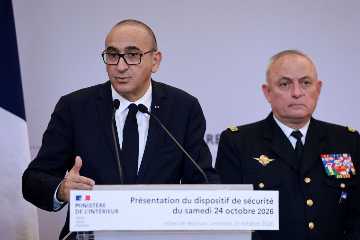 Ο υπουργός Εσωτερικών της Γαλλίας, Λοράν Νουνιέζ