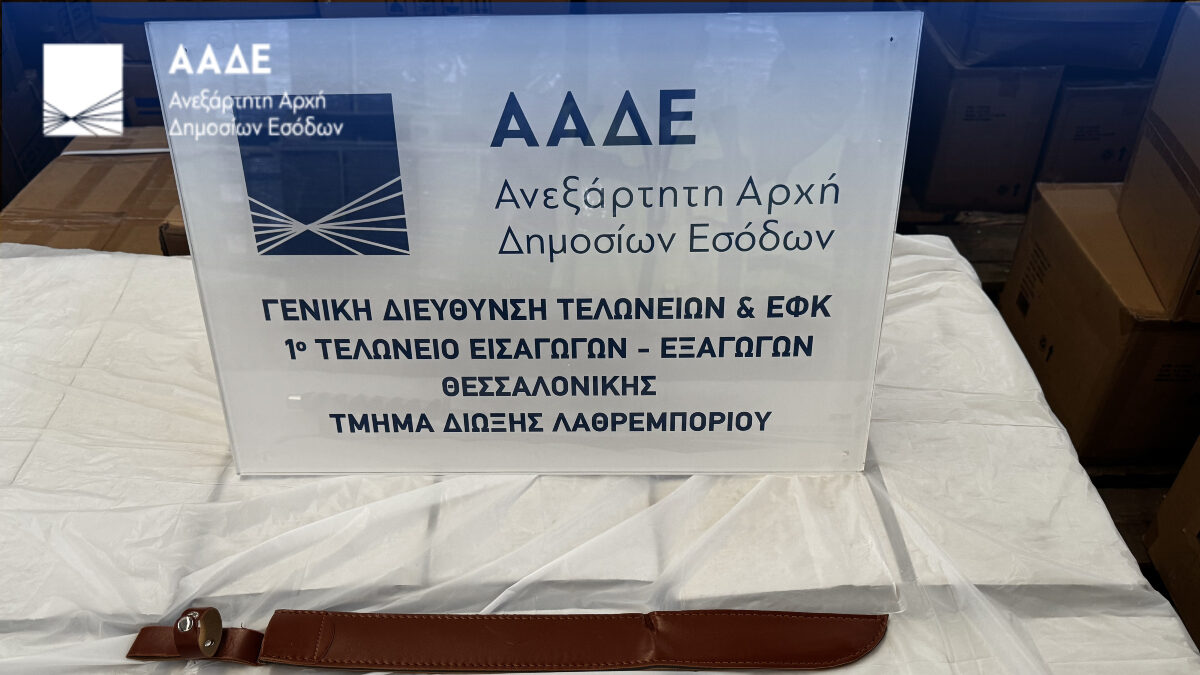 Τα όπλα που εντόπισε η ΑΑΔΕ