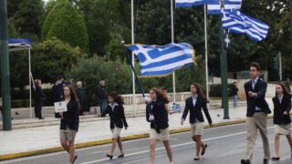 Μαθητική παρέλαση της 28ης Οκτωβρίου στην Αθήνα