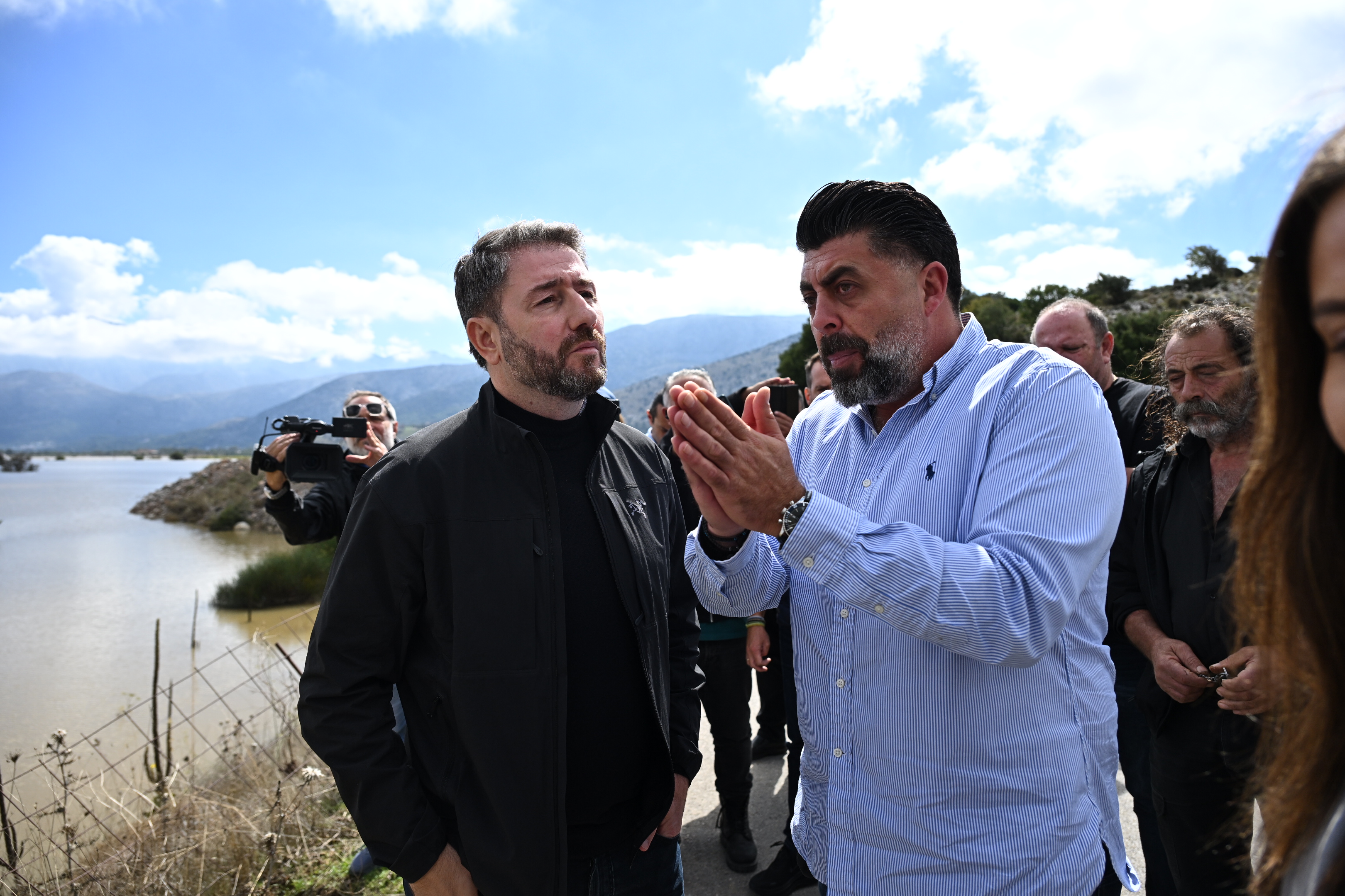 Ανδρουλάκης από Οροπέδιο Λασιθίου: «Το κράτος πρέπει να δράσει γρήγορα με ένα ολοκληρωμένο σχέδιο»
