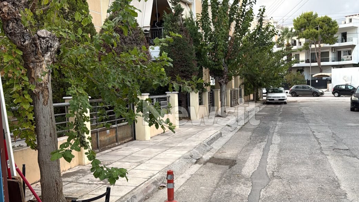 Το σημείο που ακινητοποιήθηκε η γυναίκα