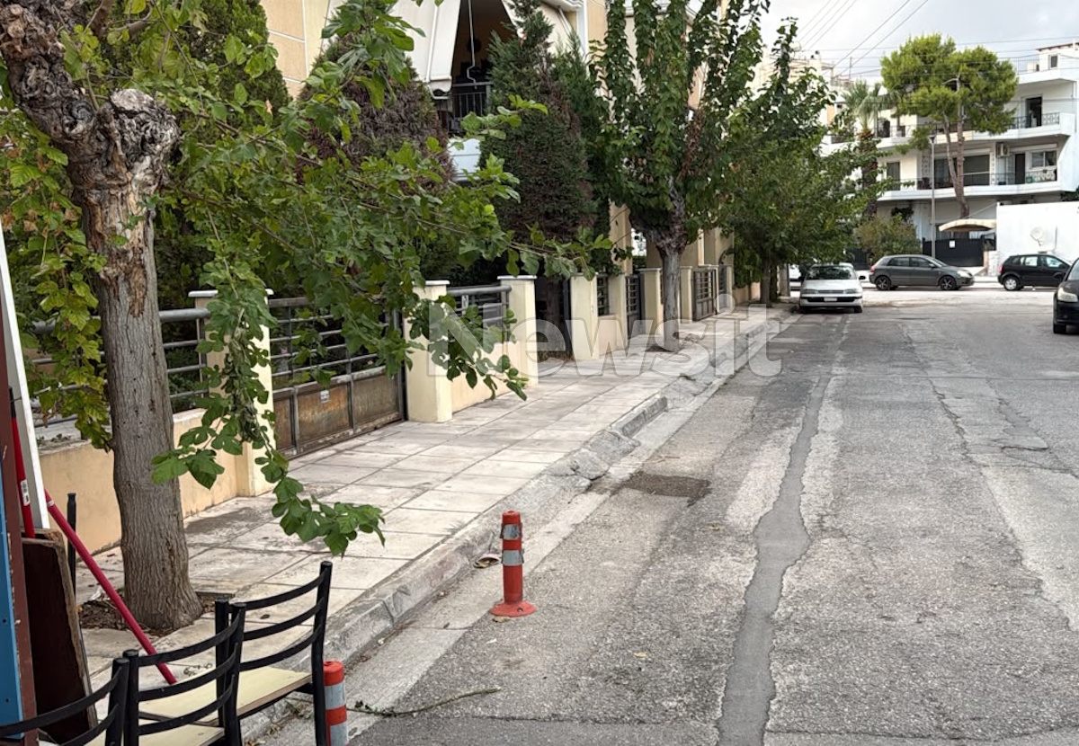 Το σημείο που ακινητοποιήθηκε η γυναίκα