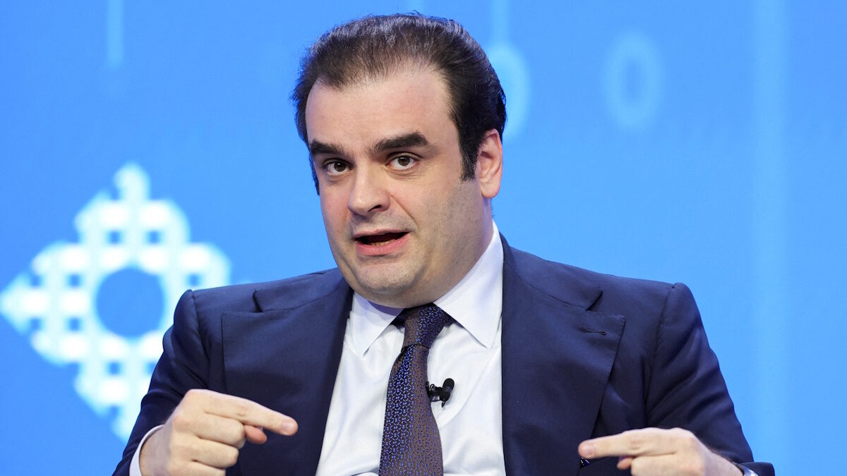 Kyriakos Pierrakakis, President of the Eurogroup, Minister of Economy and Finance, Greece, speaks during a seminar on Forging Resilient and Dynamic Economies for the Future, at the IMF/World Bank 2026 Annual Meetings at Queen Sirikit National Convention Center (QSNCC) in Bangkok, Thailand, October 15, 2026.