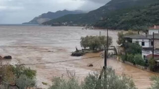Πήλιο - Πλημμύρες