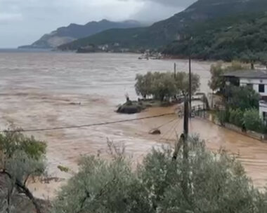 Πήλιο - Πλημμύρες