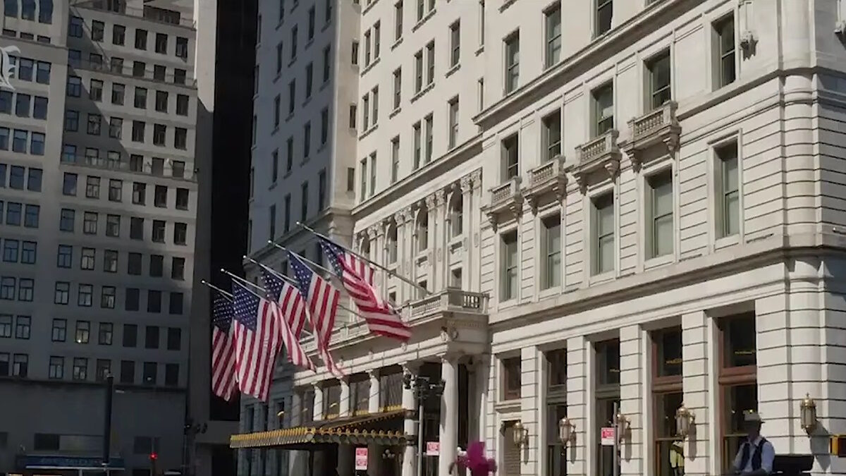 The plaza