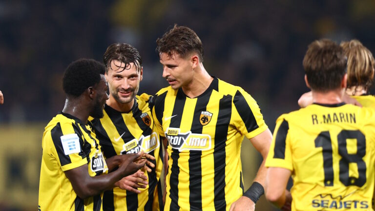 ΑΕΚ – ΟΦΗ 3-0: Ρέλβας και Μουκουντί είχαν τα «κλειδιά» της νίκης στην Allwyn Arena
