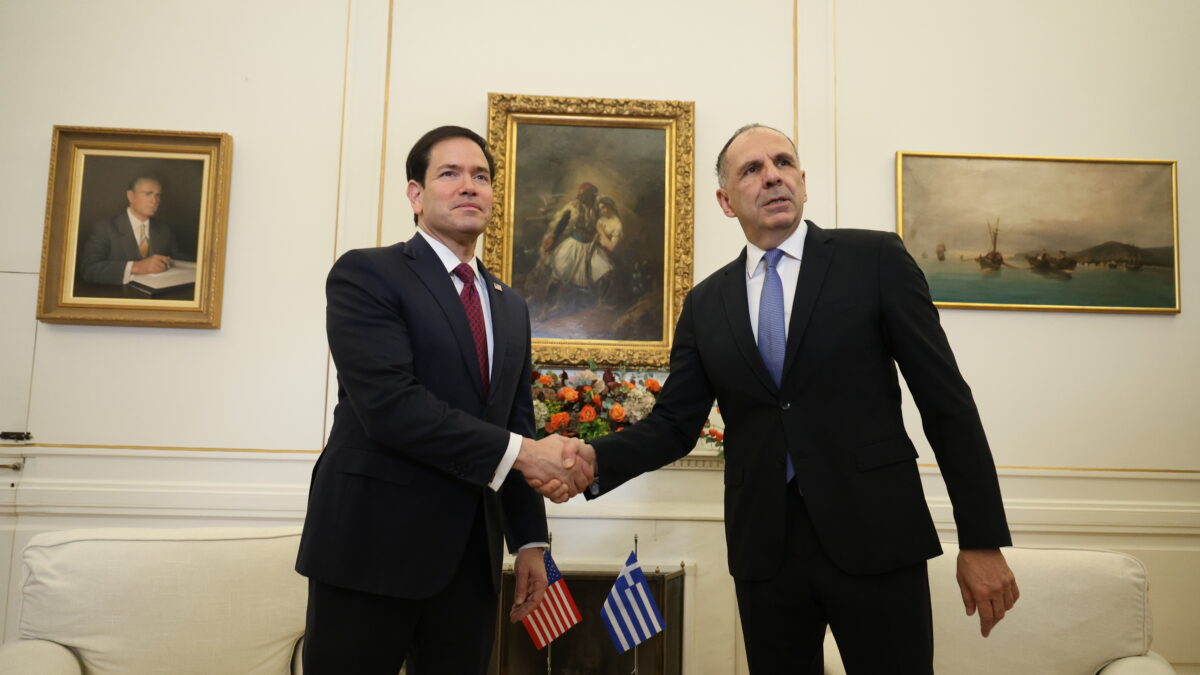 Μάρκο Ρούμπιο και Γιώργος Γεραπετρίτης